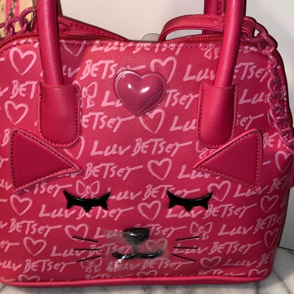 NET Betsey Johnson Kitty Crossbody Satchel - Picture 4 of 14